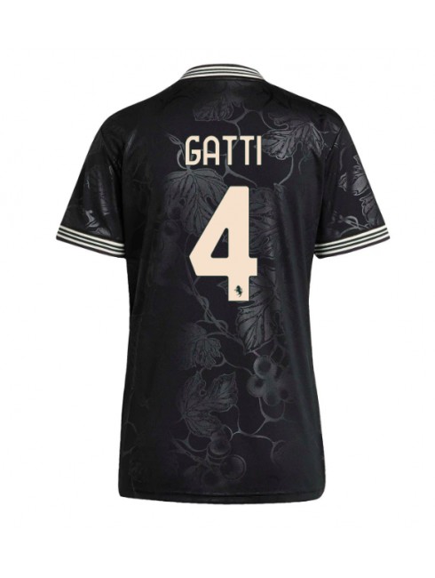 Zenske Futbalové oblečenie Juventus Federico Gatti #4 2025-26 Krátky Rukáv - Tretina Zenske Futbalové oblečenie Juventus Federico Gatti #4 2025-26 Krátky Rukáv - Tretina